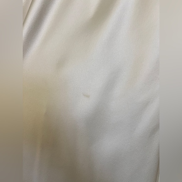 Brandon Maxwell open-back silk charmeuse halter neck gown. - Picture 8 of 9